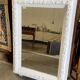 Old trumeau mirror in plaster and wood 100x142cm