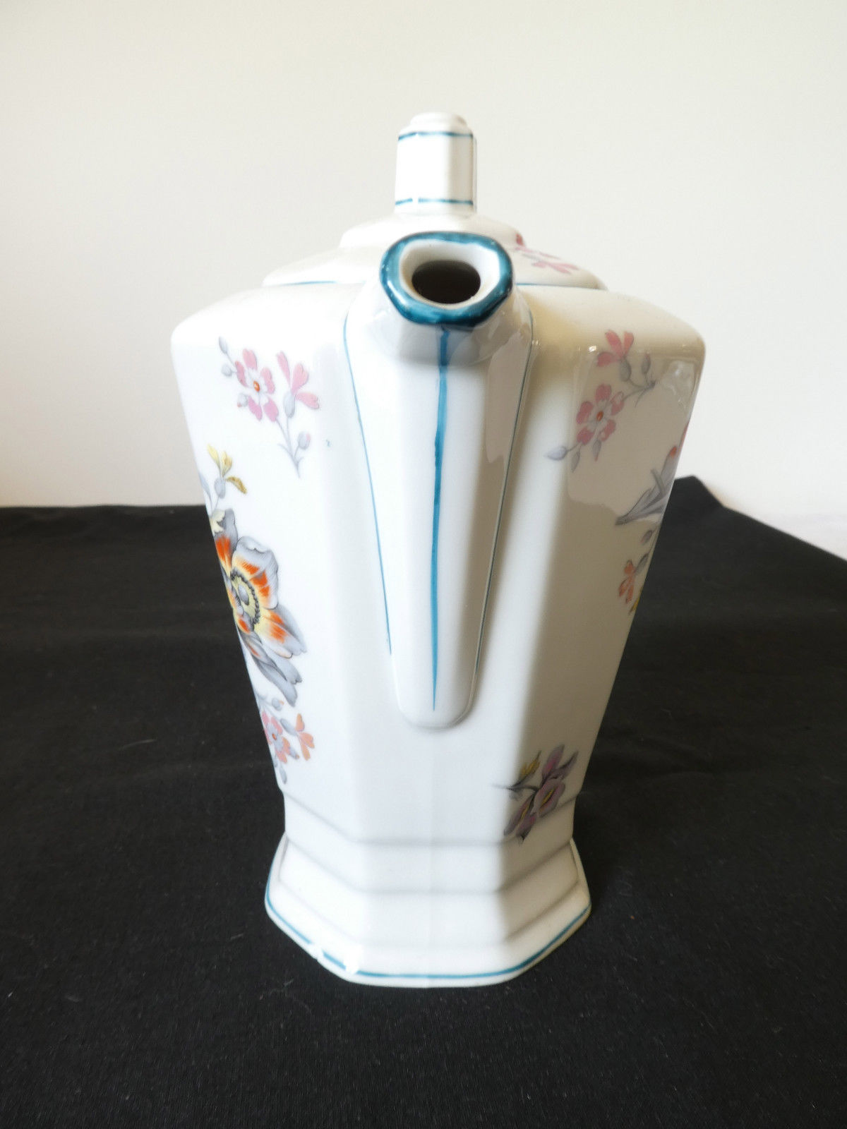 Drb Limoges porcelain art deco coffee service