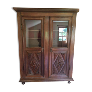 Armoire Louis XIII et son encoignure