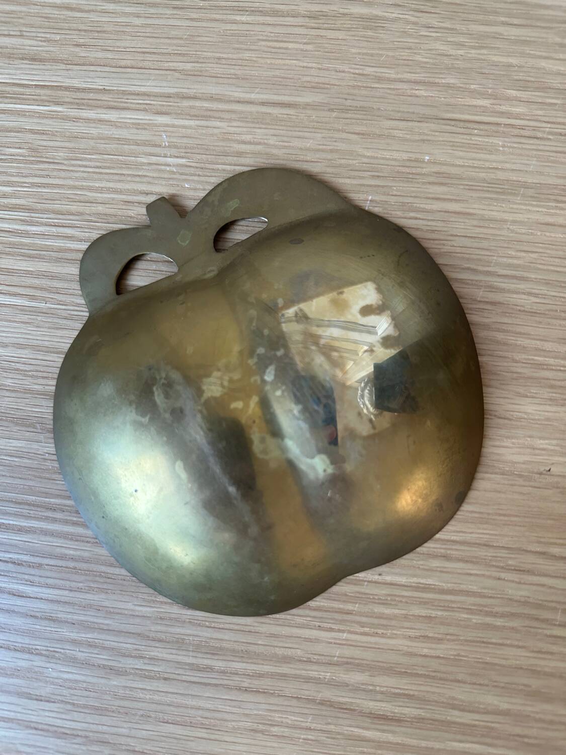 Enamelled brass pocket tray