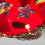 Lampe poisson barbotine Vallauris XXL