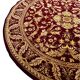 Round oriental-style rug 170cm