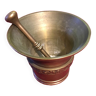 Bronze apothecary mortar and pestle