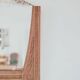 Renovated antique Art Deco mirror – Carved wood & authentic charm