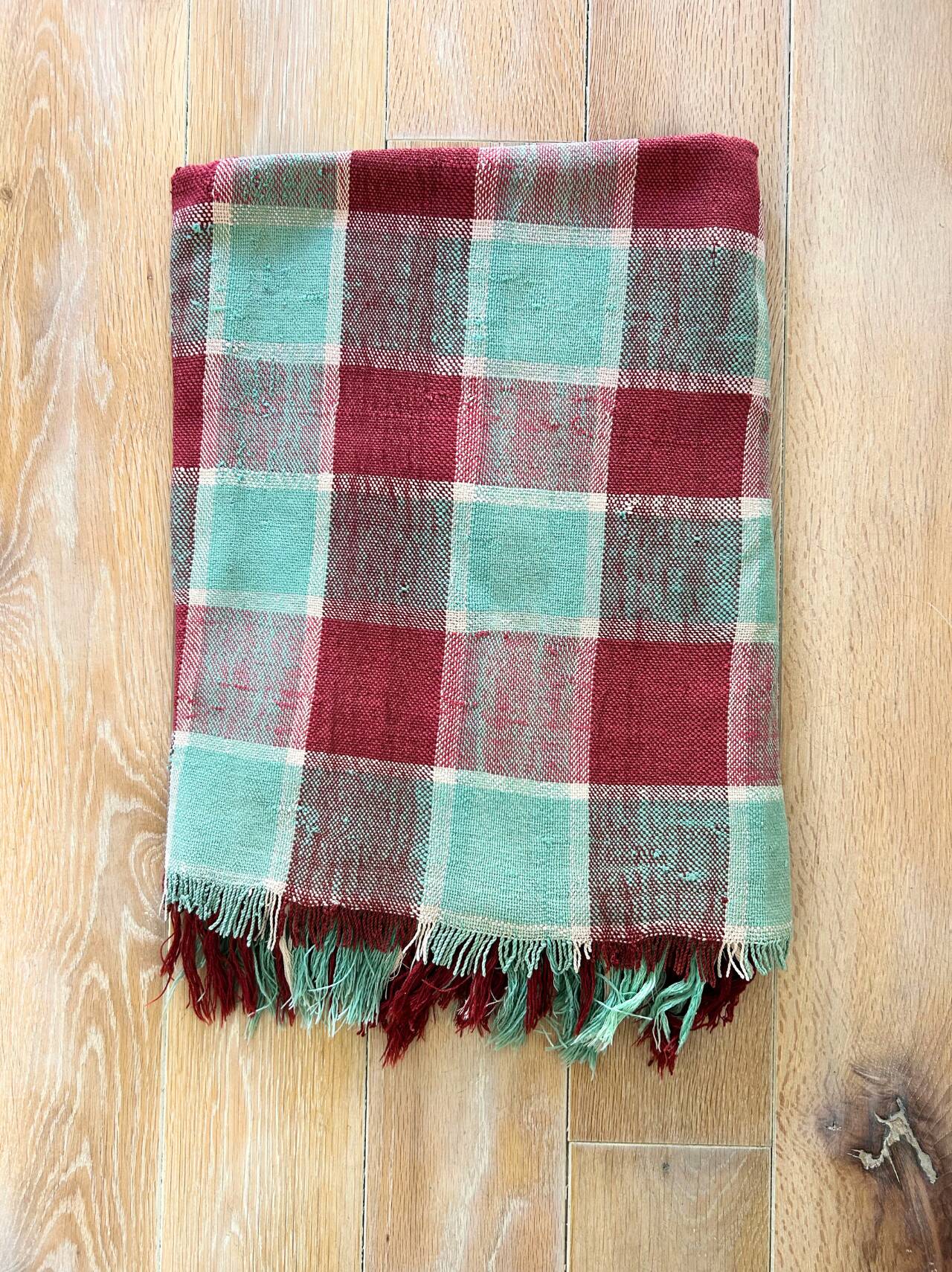 Vintage moroccan blanket haïk