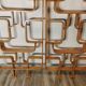 Room Dividers by Ludvik Volak for Drevopodnik Holesov, 1950s, Set of 2