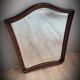 Miroir bois trapèze 58x73