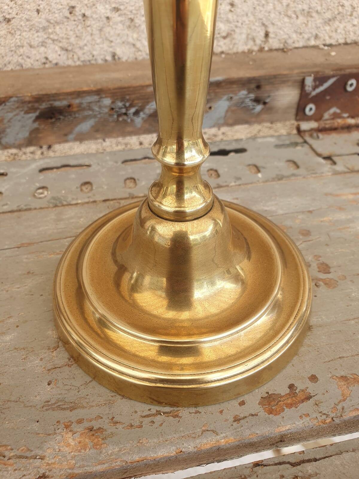 brass candle holder
