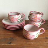 4 Vallauris coffee cups