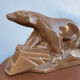 Sculpture ours Art Déco E.Cazaux