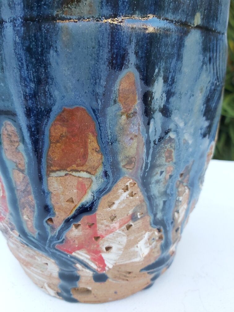 Vase Thierry Basile céramique 38 cm