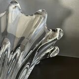 Crystal vase called "Giraffe Head" by Art Vannes France, 1950s.