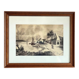 Painting india ink on paper 1928