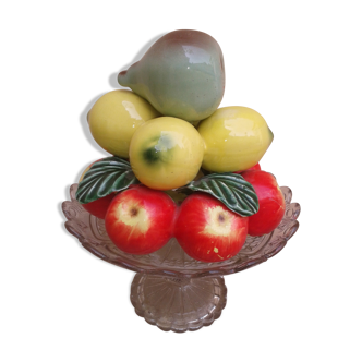 Fruit cup in earthenware