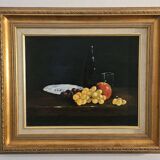 Tableau – Still life on canvas – Signed Hirtz Fr