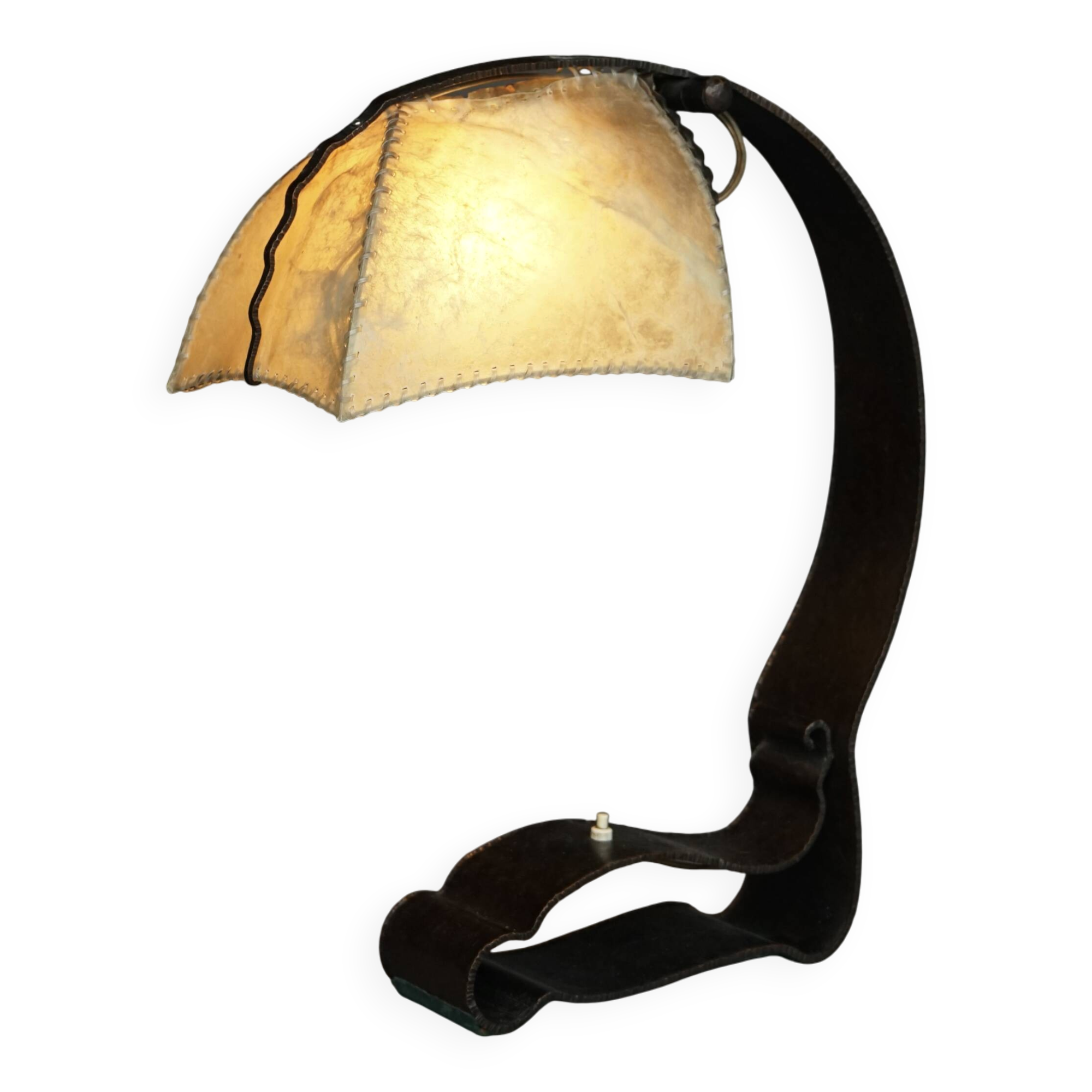 Amsterdam School Art Deco Desk Lamp. 1920s