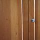 60's glass bookcase