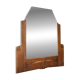 Vintage Art Deco Oak Mirror – 1920s/1930s