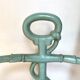 Enameled cast iron umbrella stand from the early 20th century