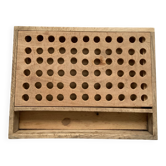 wooden storage box for tools