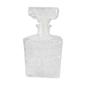 Vintage 1970s rectangular whisky carafe