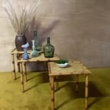 Bamboo trundle table