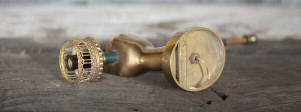 Applique bronze Lucien Gau vintage, applique murale, applique main vintage