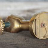 Bronze wall light Lucien Gau vintage, wall sconce, vintage hand sconce.