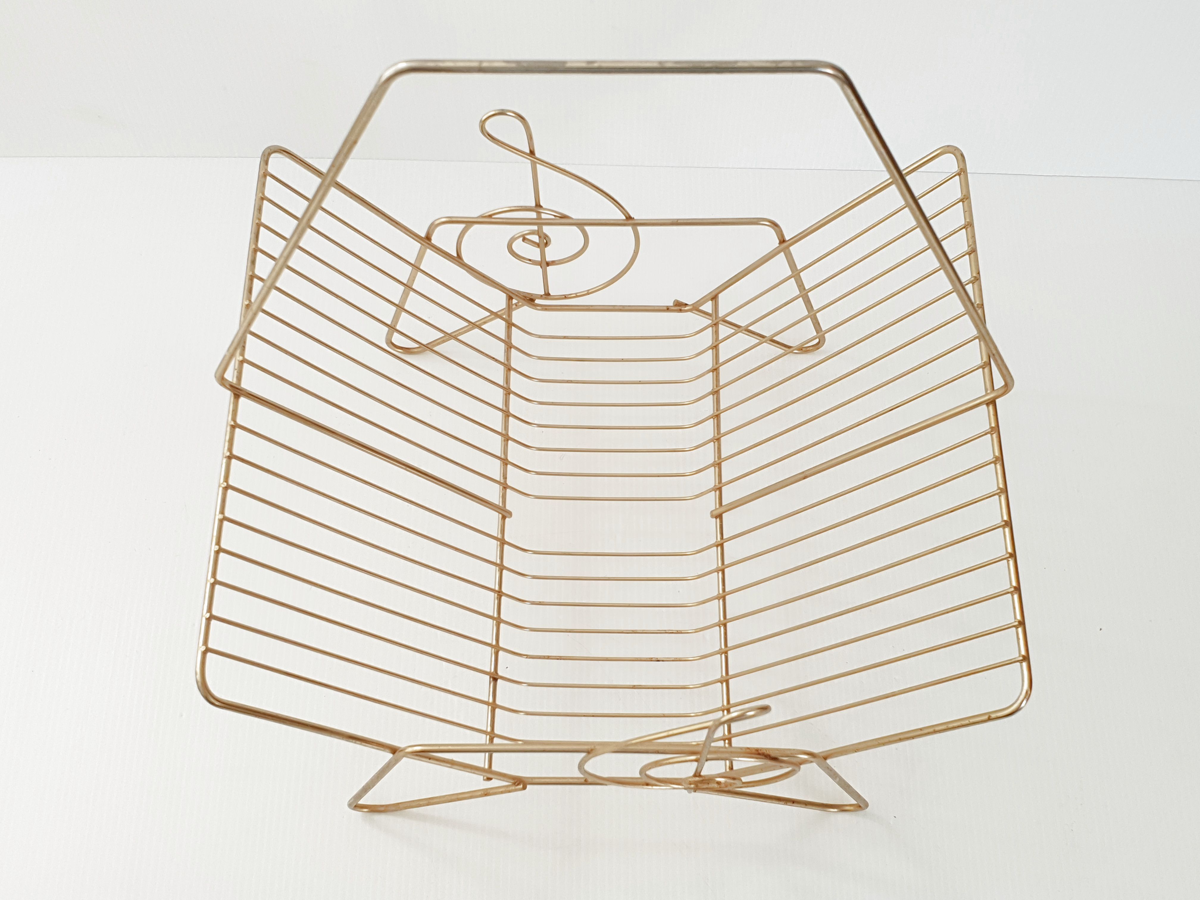 Range-disques 45T vintage 1950