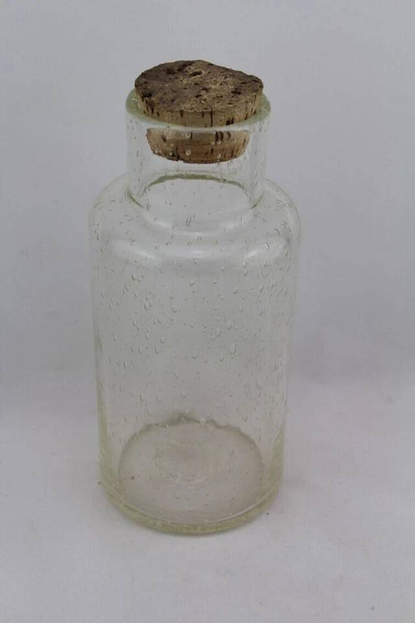 Bonbonnière verre bullé vintage