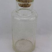 Bonbonnière verre bullé vintage