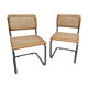 Pair of chairs, Marcel Breuer B 32
