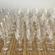Complete Saint Louis crystal service - Chantilly pattern (50 pieces)