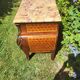 Louis XV marquetry commode – marble top