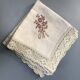 Embroidered and crocheted napkins Poland