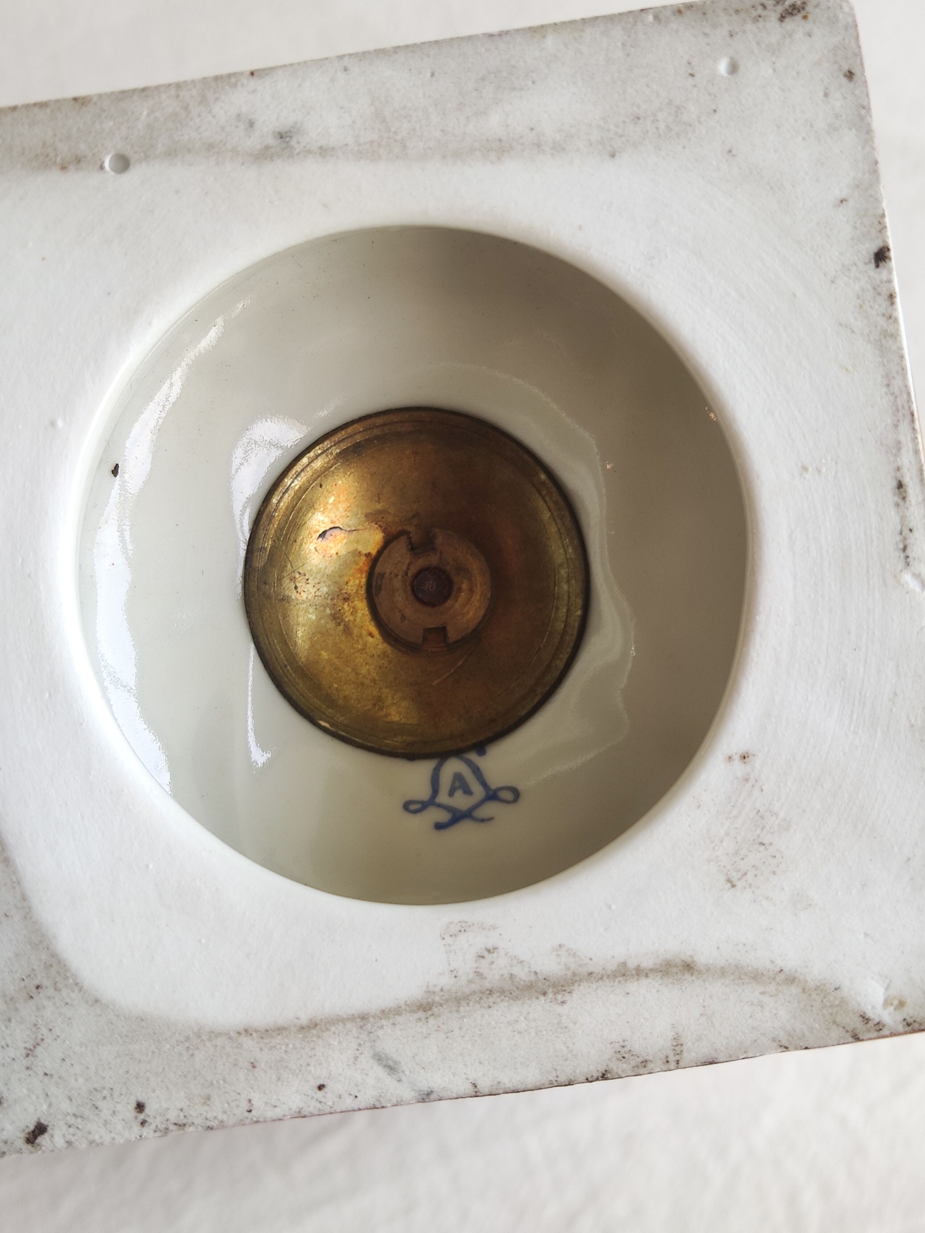 Covered Sèvres porcelain vase