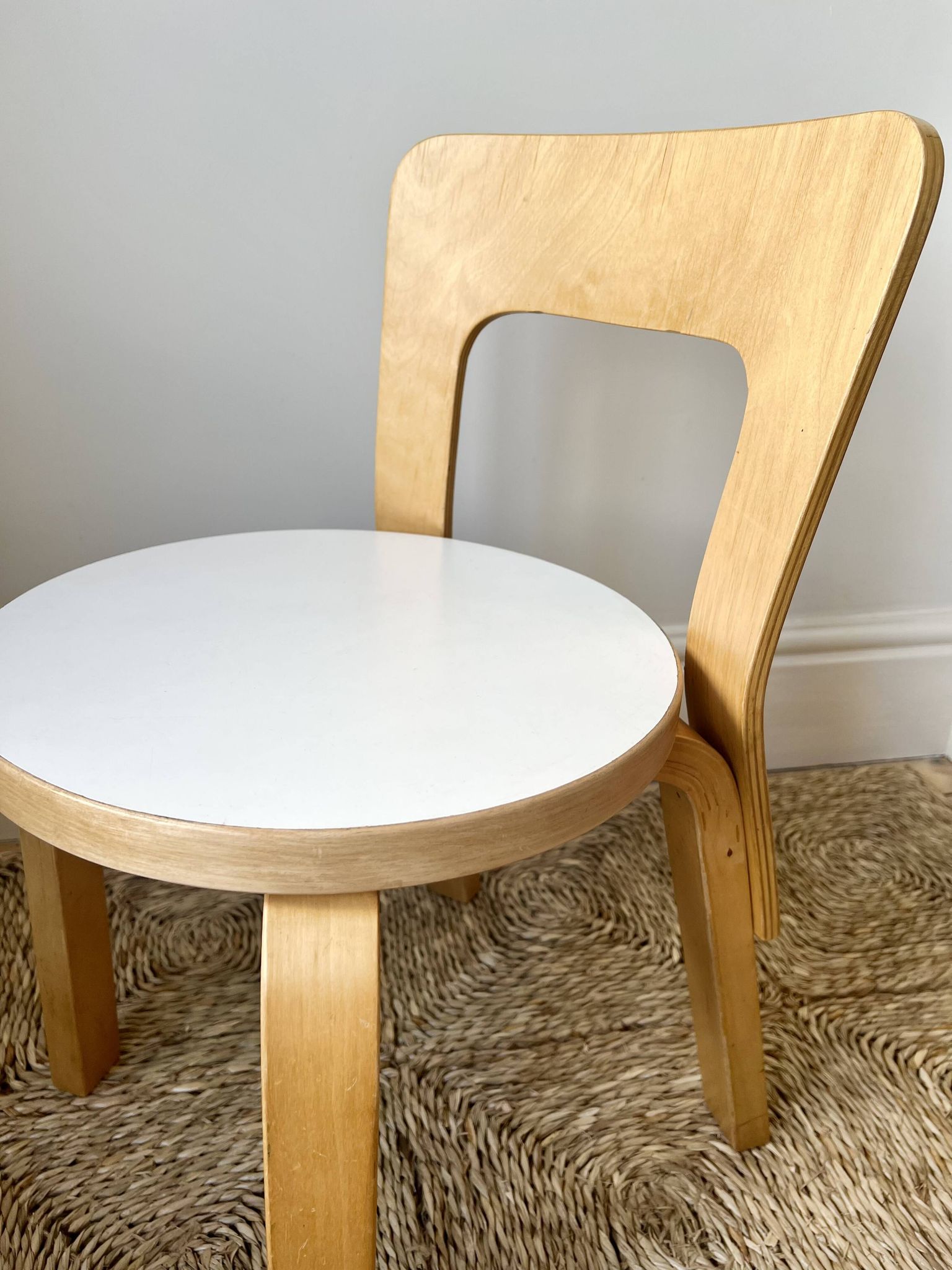 N65 children's chairs by Alvar Aalto for Artek, Finland 1960-70