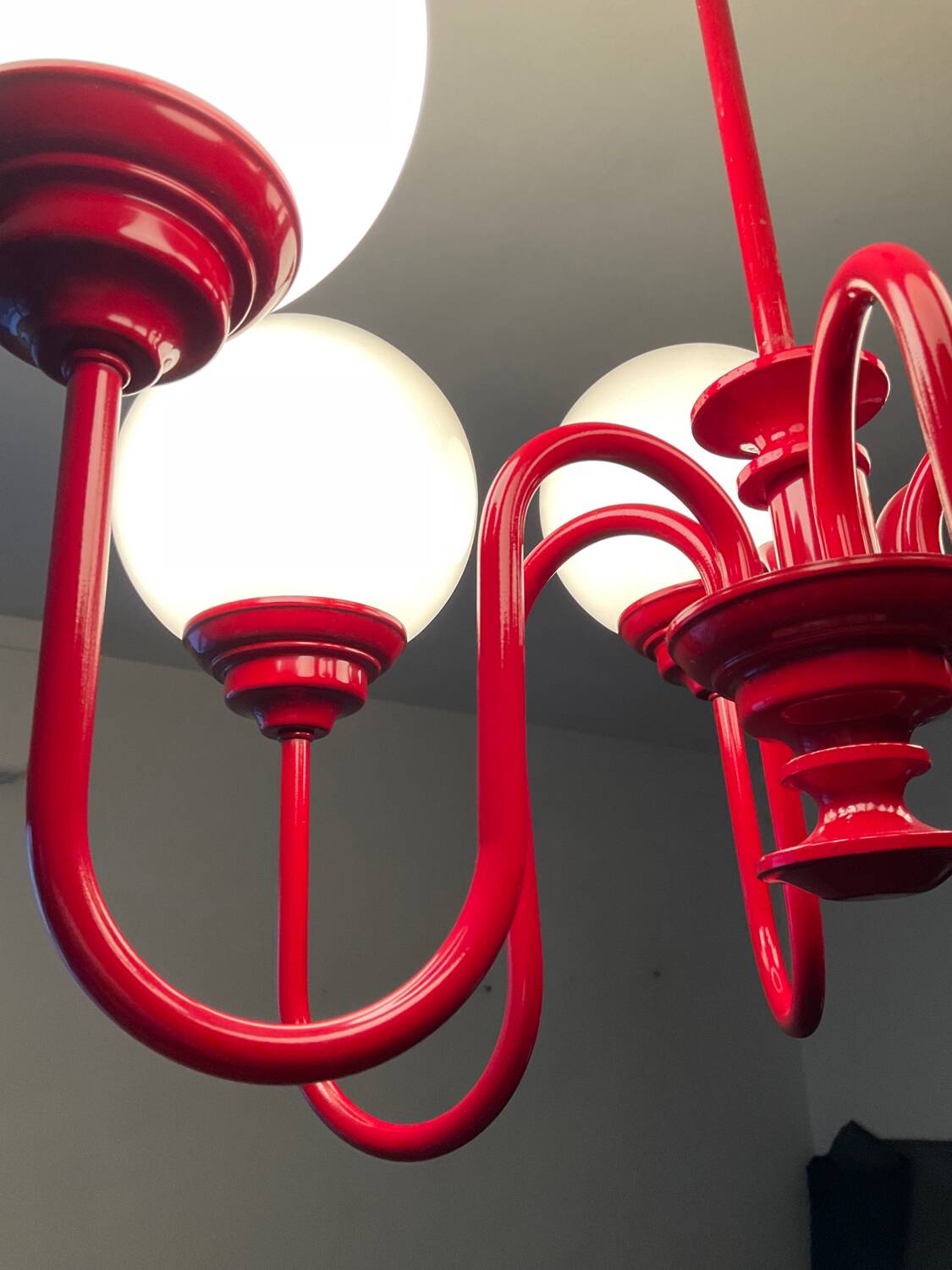 Kaiser Leuchten chandelier from the 70s-80s