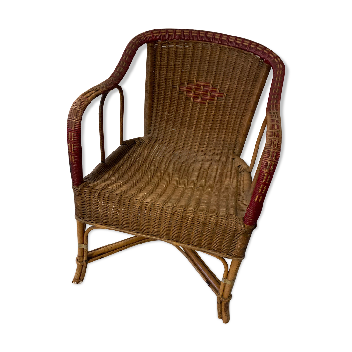 Vintage rattan chair