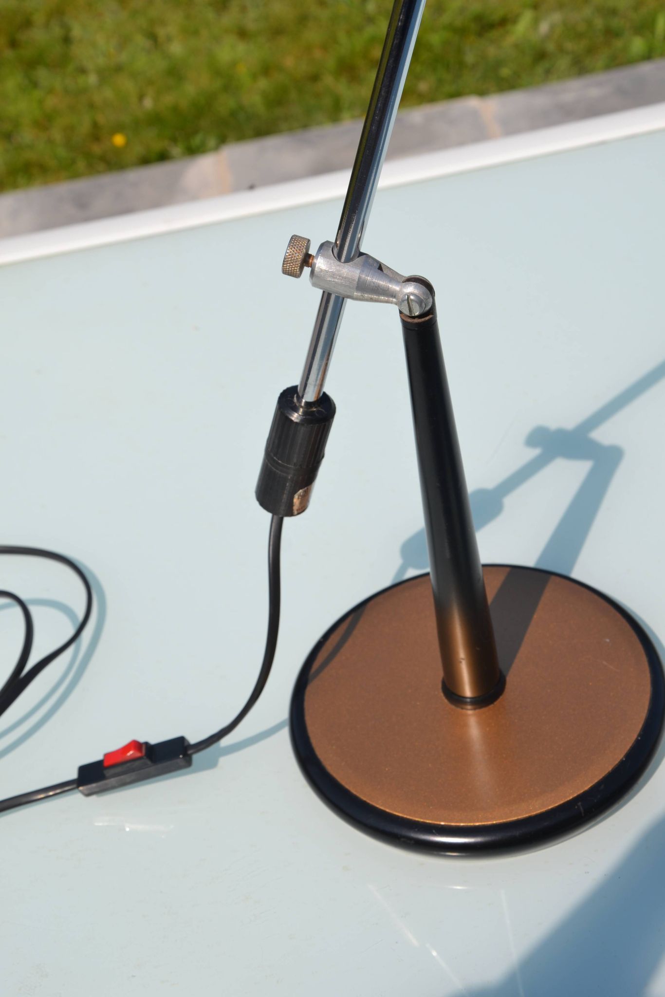 Articulated desk lamp Aluminor 1980s