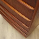 Commode en teck, design danois, années 1970, fabrication : Danemark