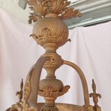 Suspension in brass and bronze Renaissance style