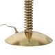 Vintage mushroom lamp table lamp massive seventies metal 36cm