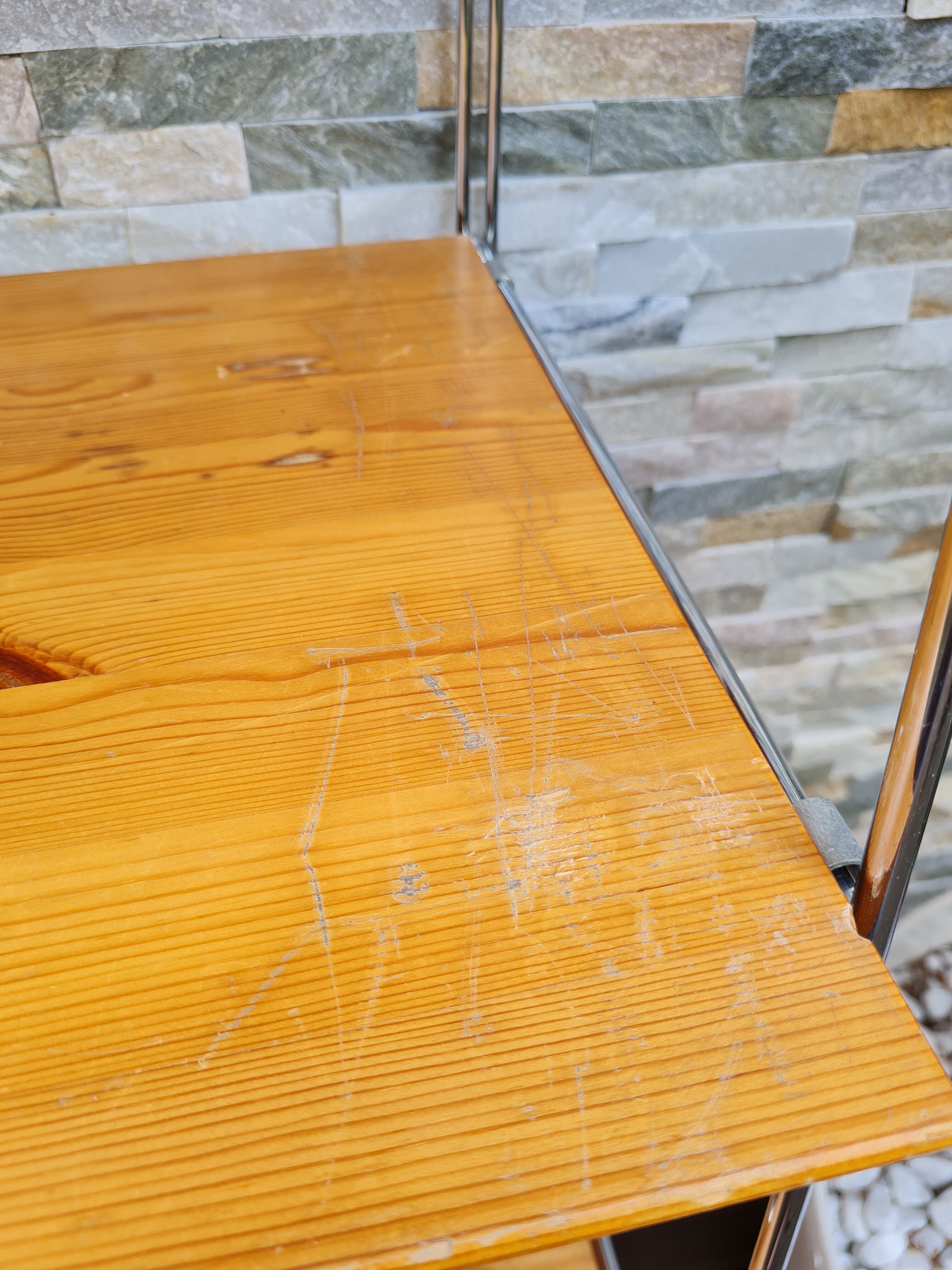 wall shelves string style, vintage 80s or Bookcase