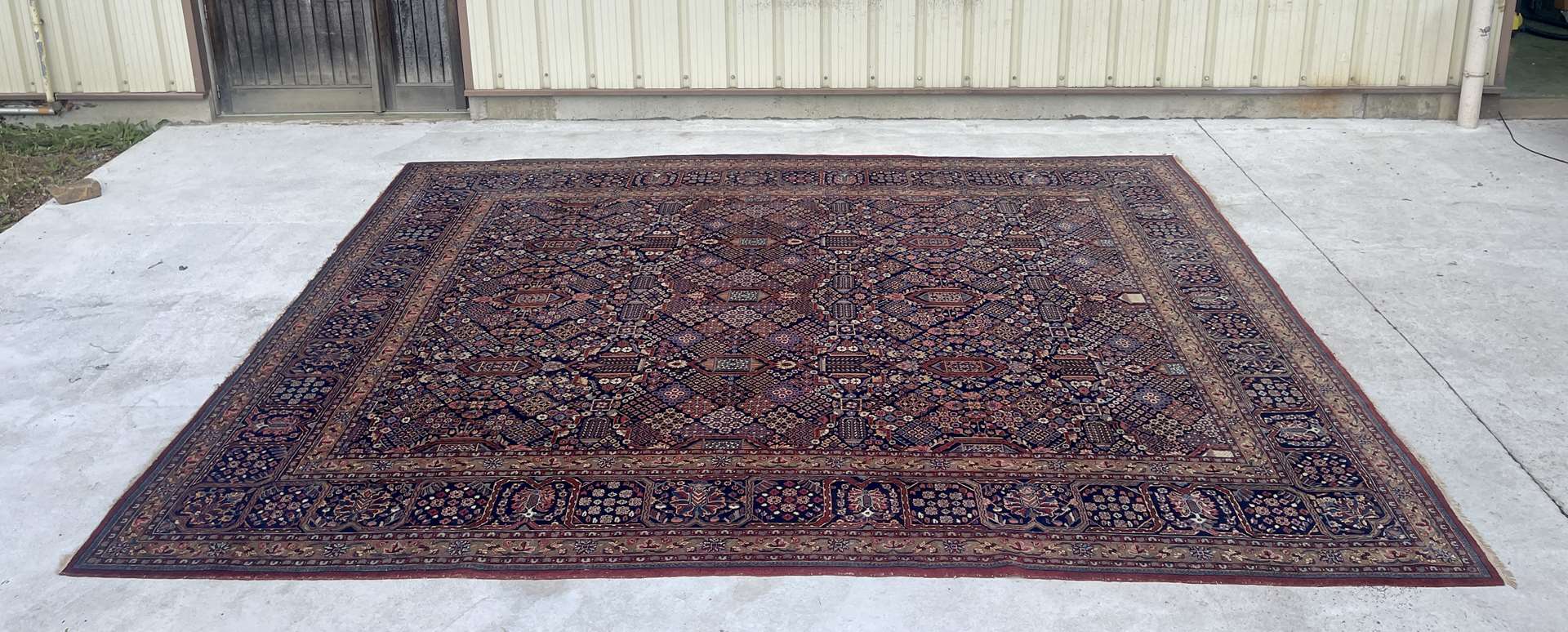 handmade wool Iranian rug