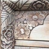 Art Deco buffet 1930 in raw walnut
