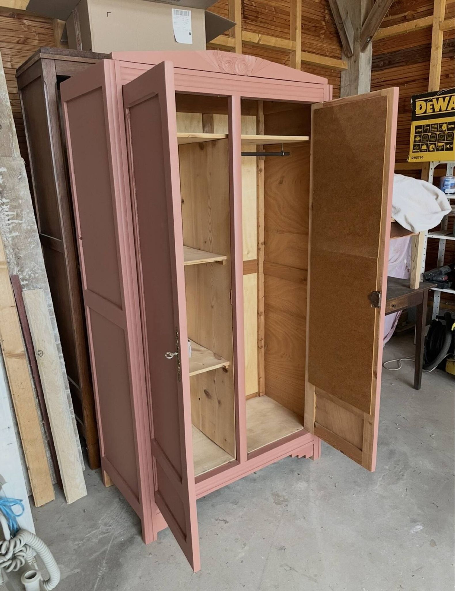 Pink wardrobe