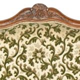 Pair of Louis XV style cabriolet armchairs