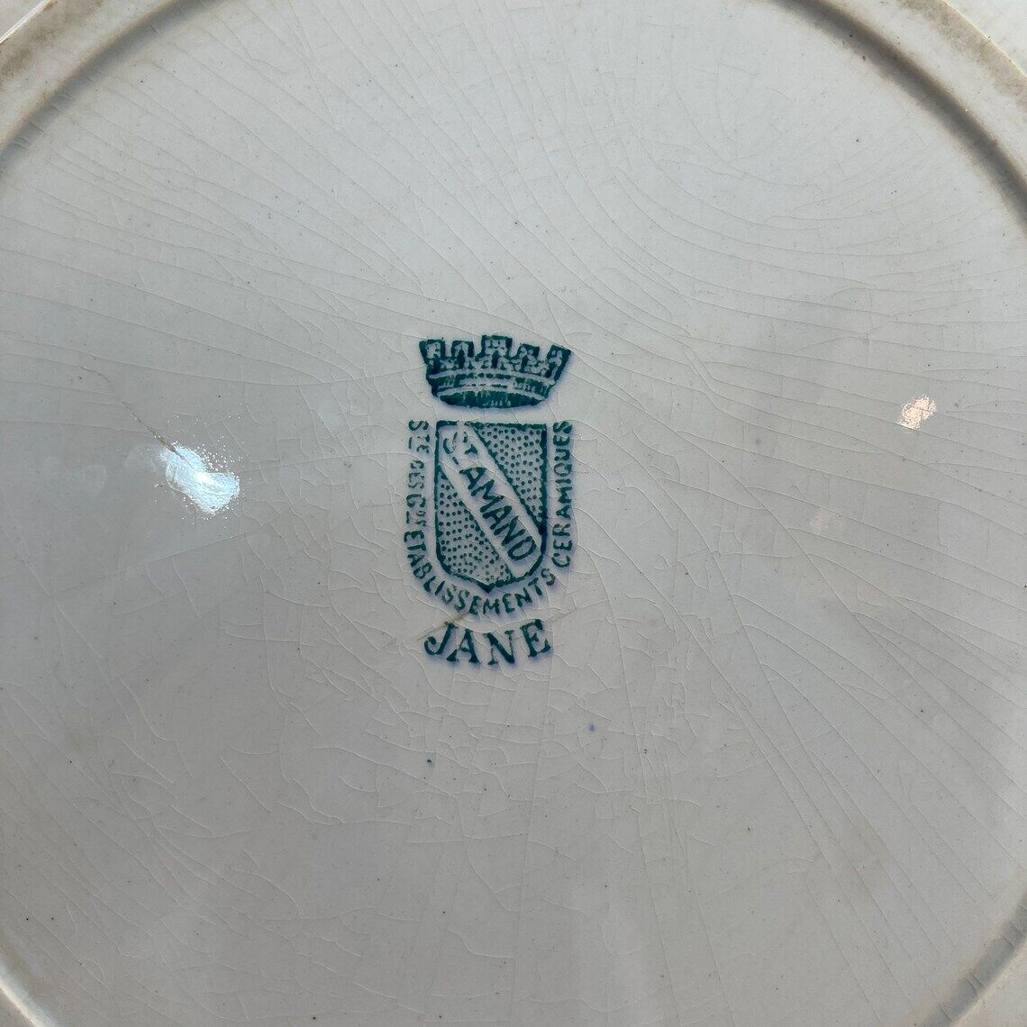 Iron earth salad bowl