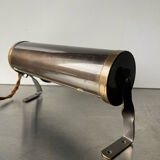 Danish art deco wall lamp in metal